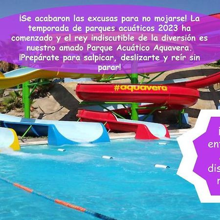Casa Baja Naturista Con Patio En Primera Linea! Vera Kültér fotó